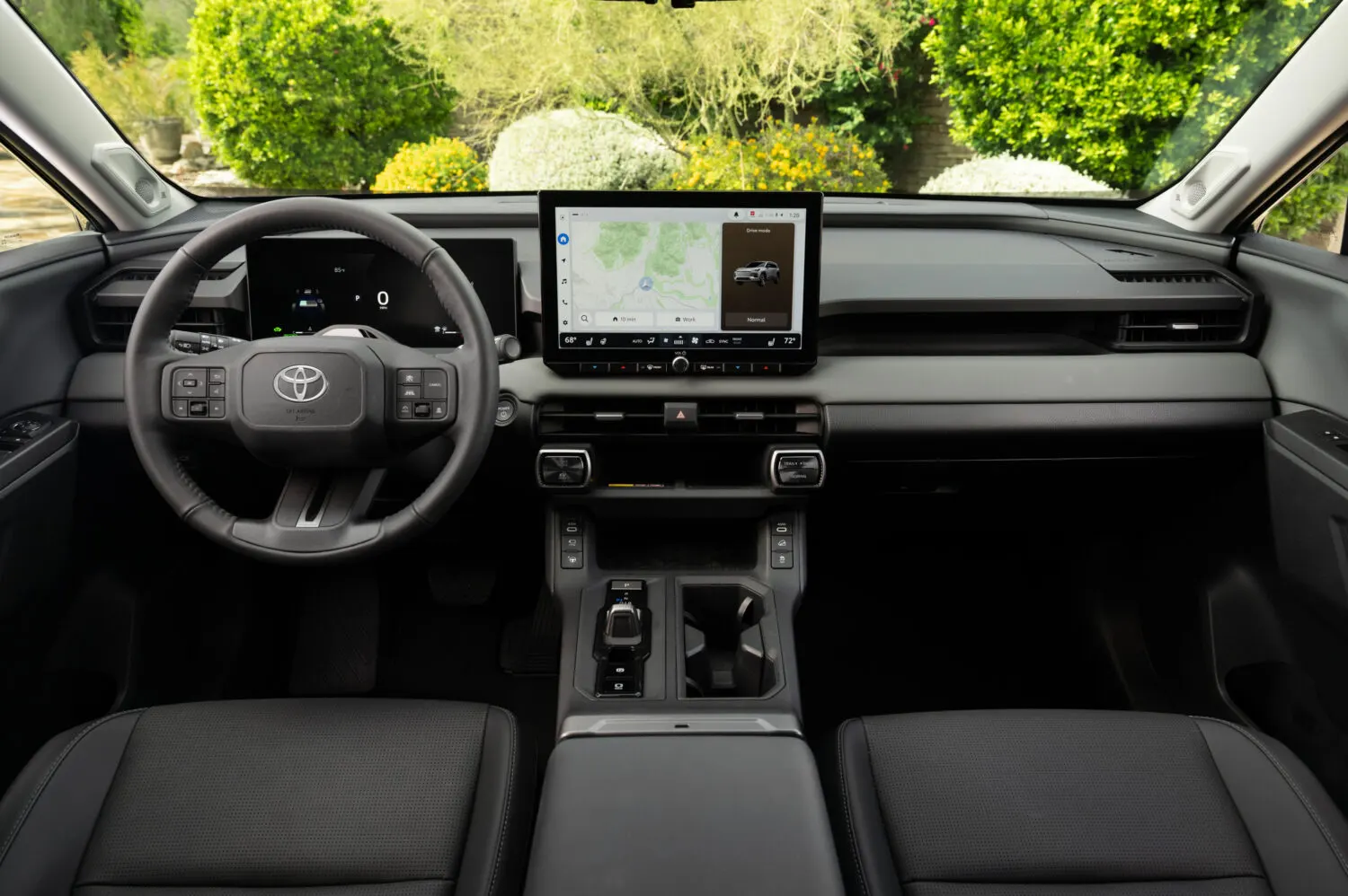 2026 Toyota RAV4 2.5L Hybrid AWD Flagship — dashboard and 15.6-inch screen